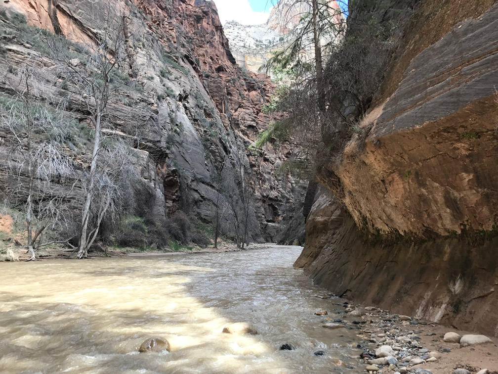 The Narrows trailhead